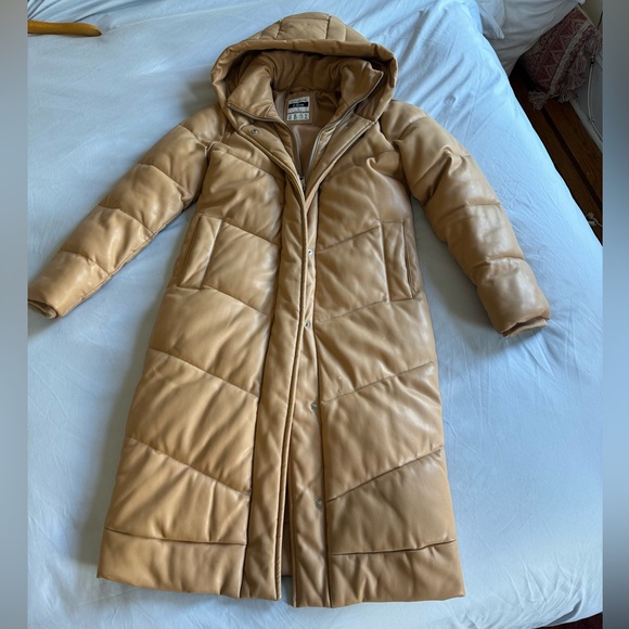 Abercrombie & fitch leather parka - Picture 2 of 4